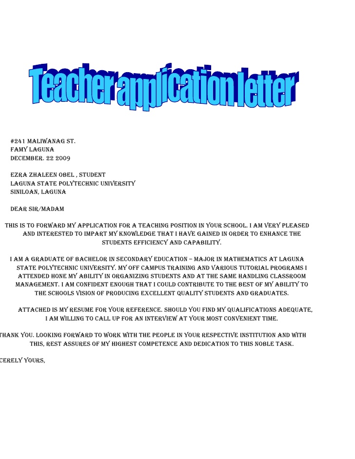 How to Write a Letter of Application for a Job (with Free