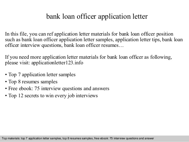 application letter for microfinance bank